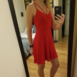 Express skater dress